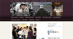 Desktop Screenshot of jewish-wedding-rabbi.com
